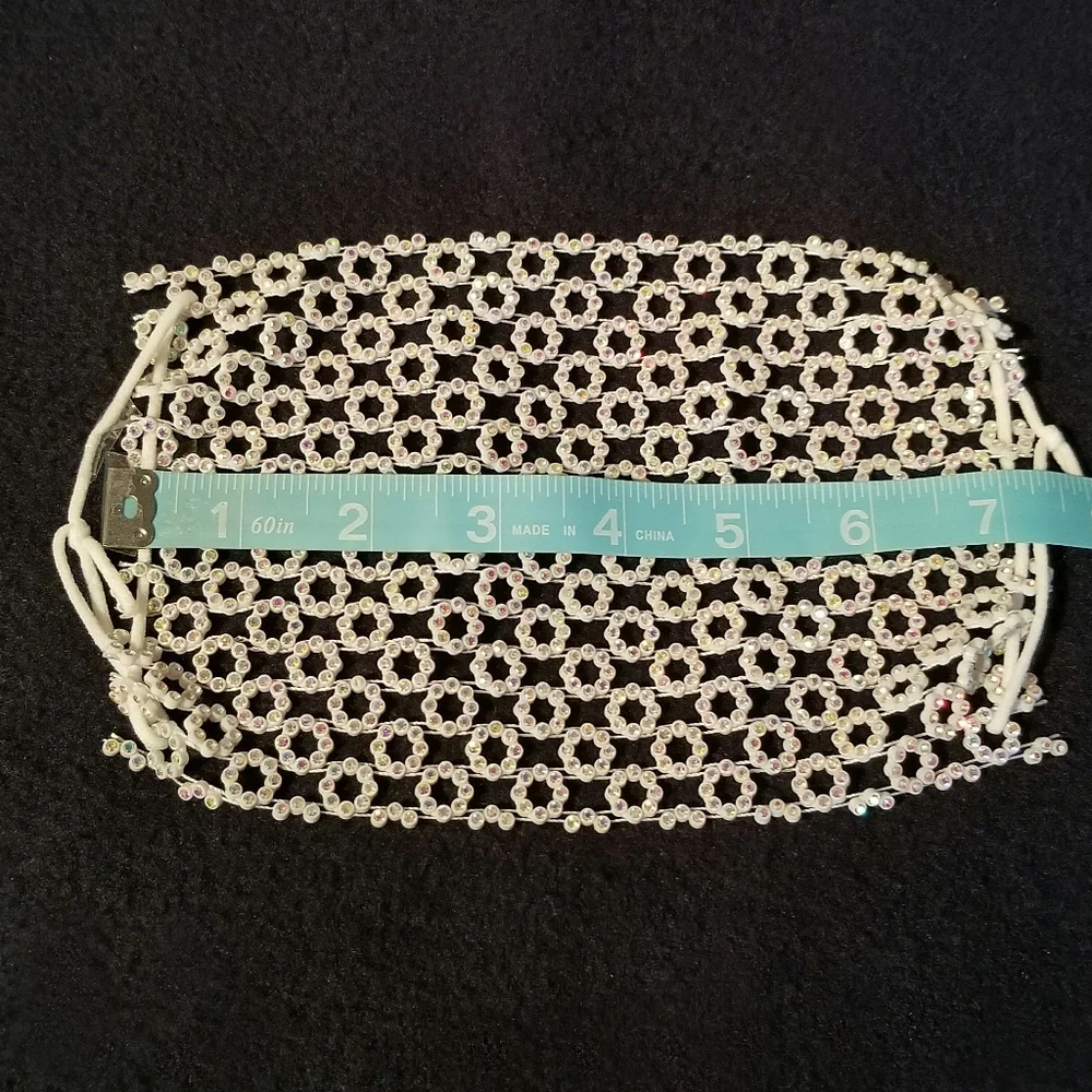 Rhinestone Fashion Face Mask